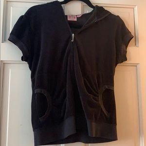 Short Sleeve Black Juicy Jacket